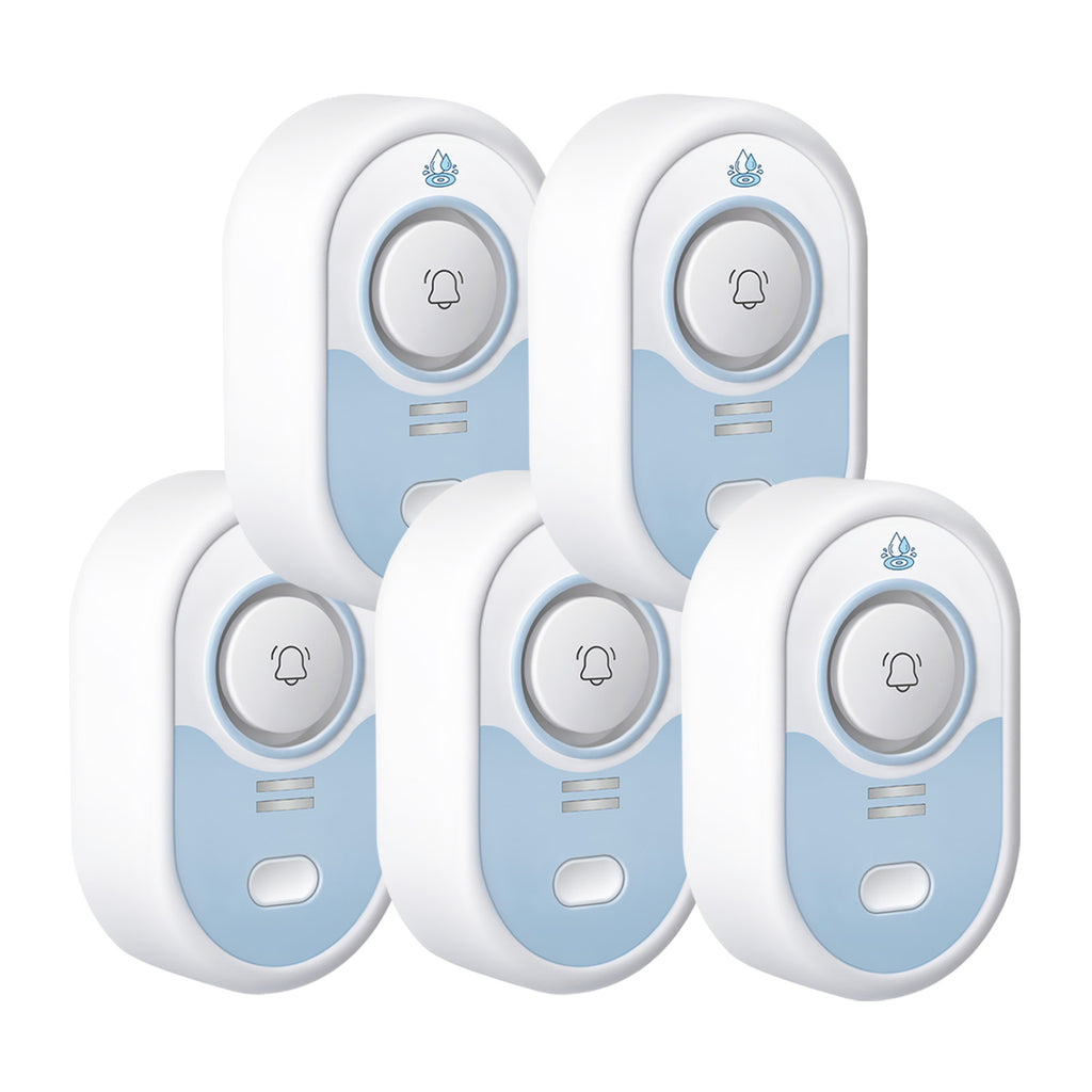 VETOUCH Water Leak Detector, 100dB Alarm, IP66, 5-Year Battery, Batteries Included
